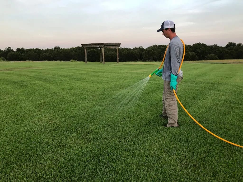 Lawn fertilization and turf treatment service